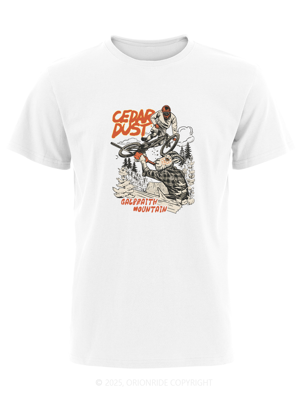 Orionride Cedar Dust Short Sleeves Bike T-Shirt