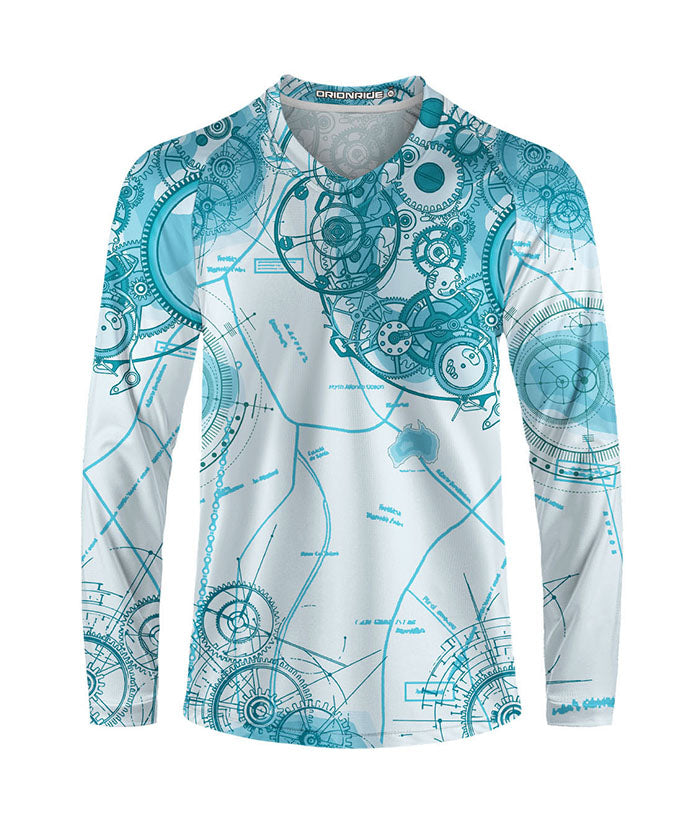 Orionride Gear Structure Long Sleeve Downhill Jersey