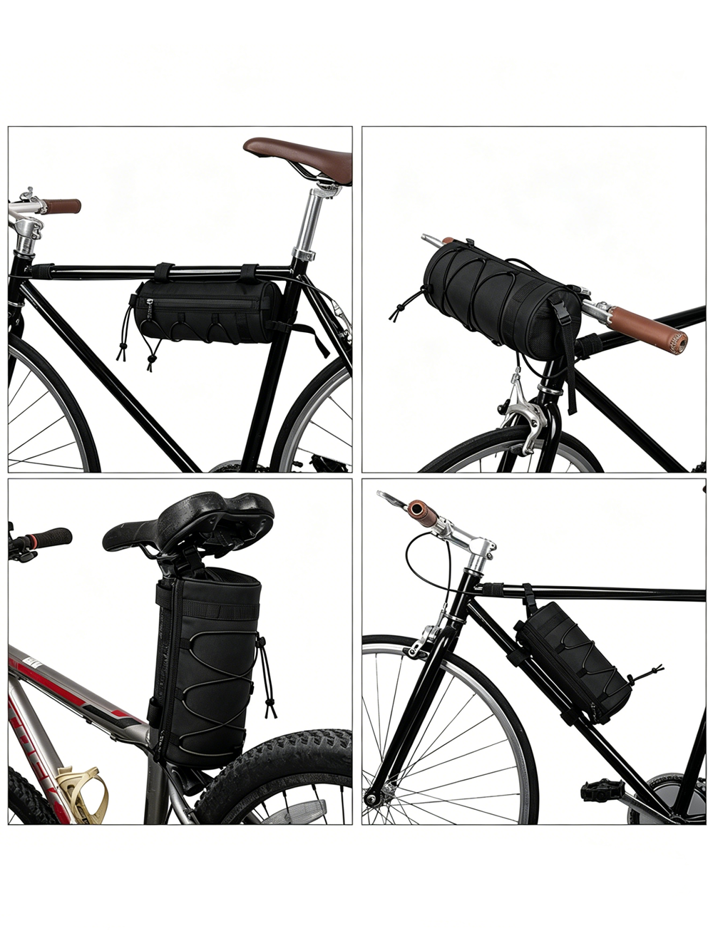 Orionride Multiple Waterproof Bike Handlebar Bag 2.5L