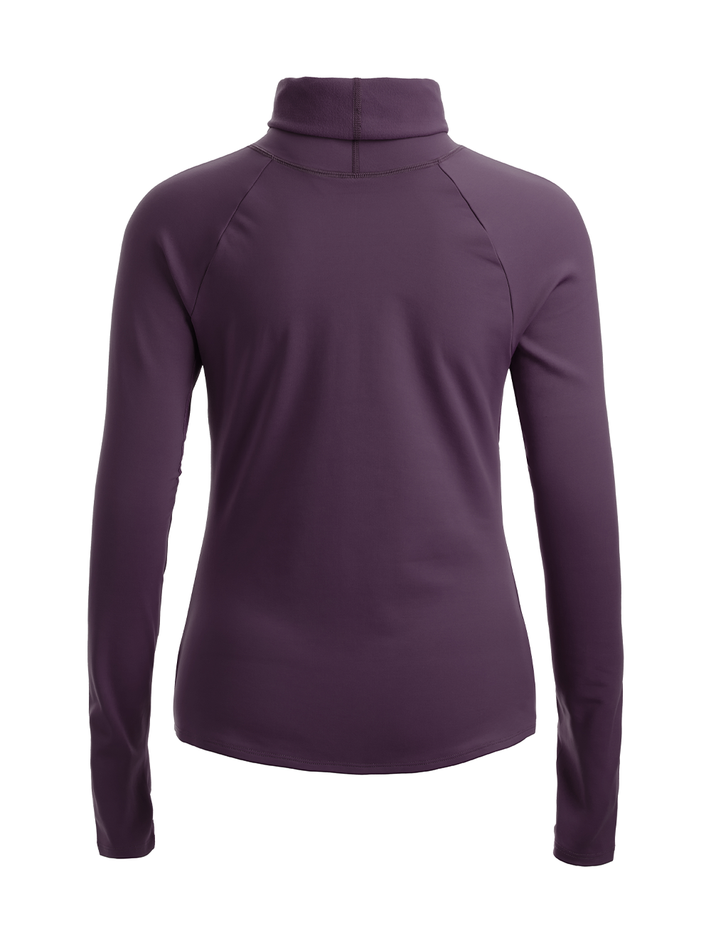 Orionride Women's Turtleneck Thermal Long Sleeve Cycling Shirt Purple