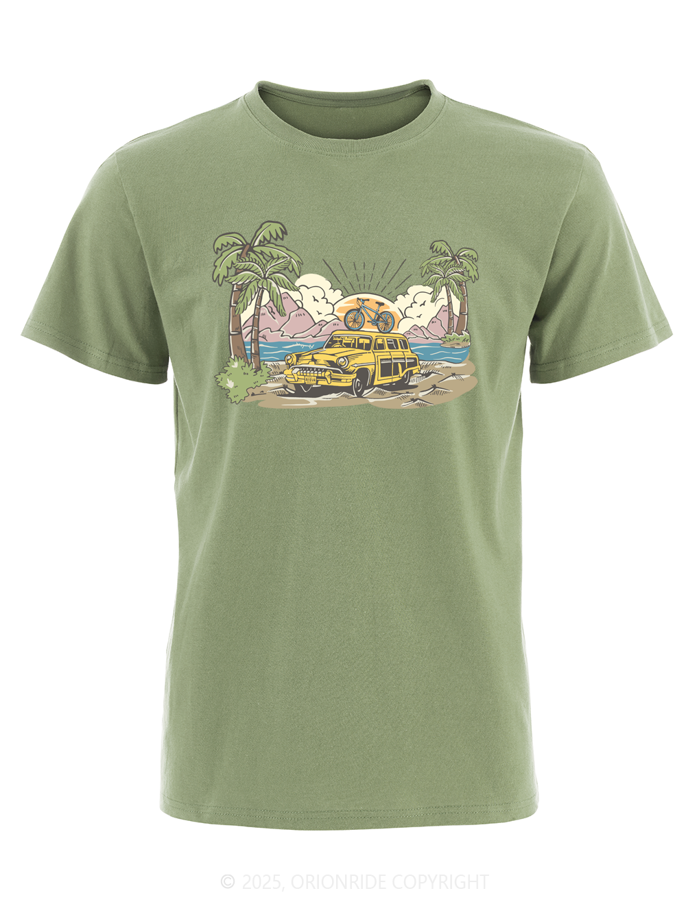 Orionride Seaside Adventure Short Sleeves Bike T-Shirt