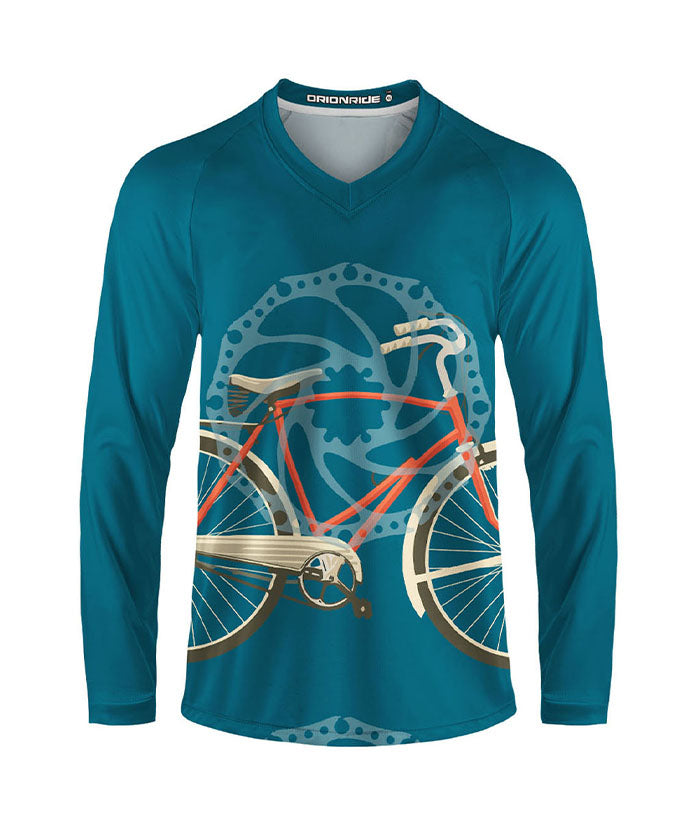 Orionride Gear Bicycle Long Sleeve Downhill Jersey