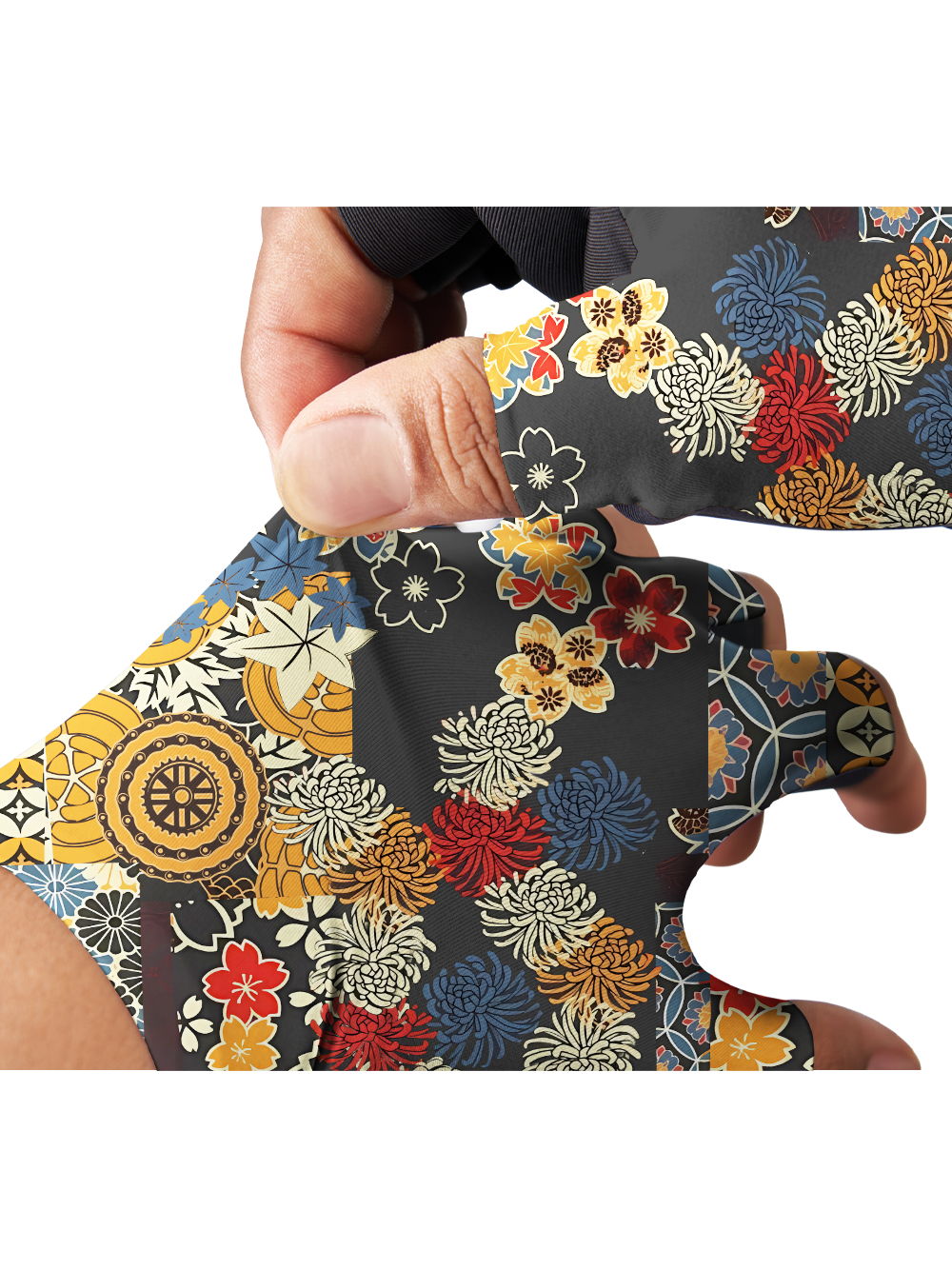 Orionride Unique Gear Flower Cycling Gloves