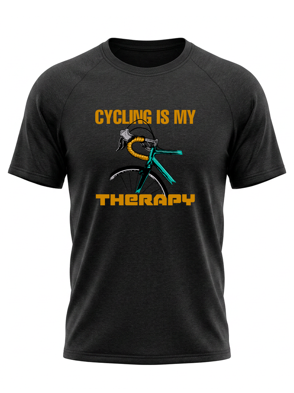 Orionride Cycling Is My Therapy Short Sleeves Quick-Dry Training T-Shirt