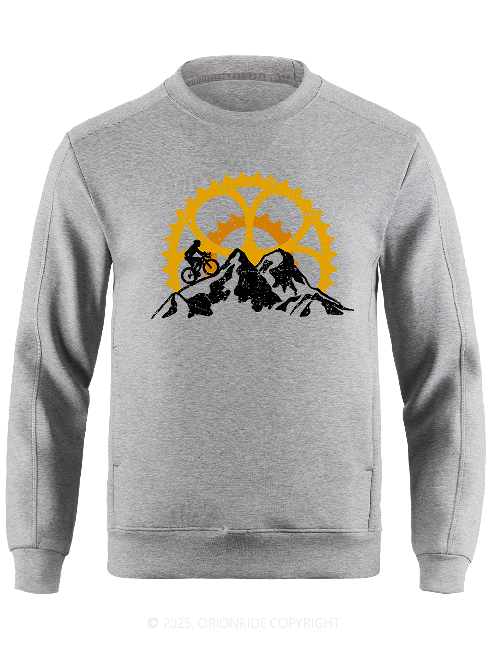 Orionride Gearwheal Long Sleeve Bike Sweatshirt