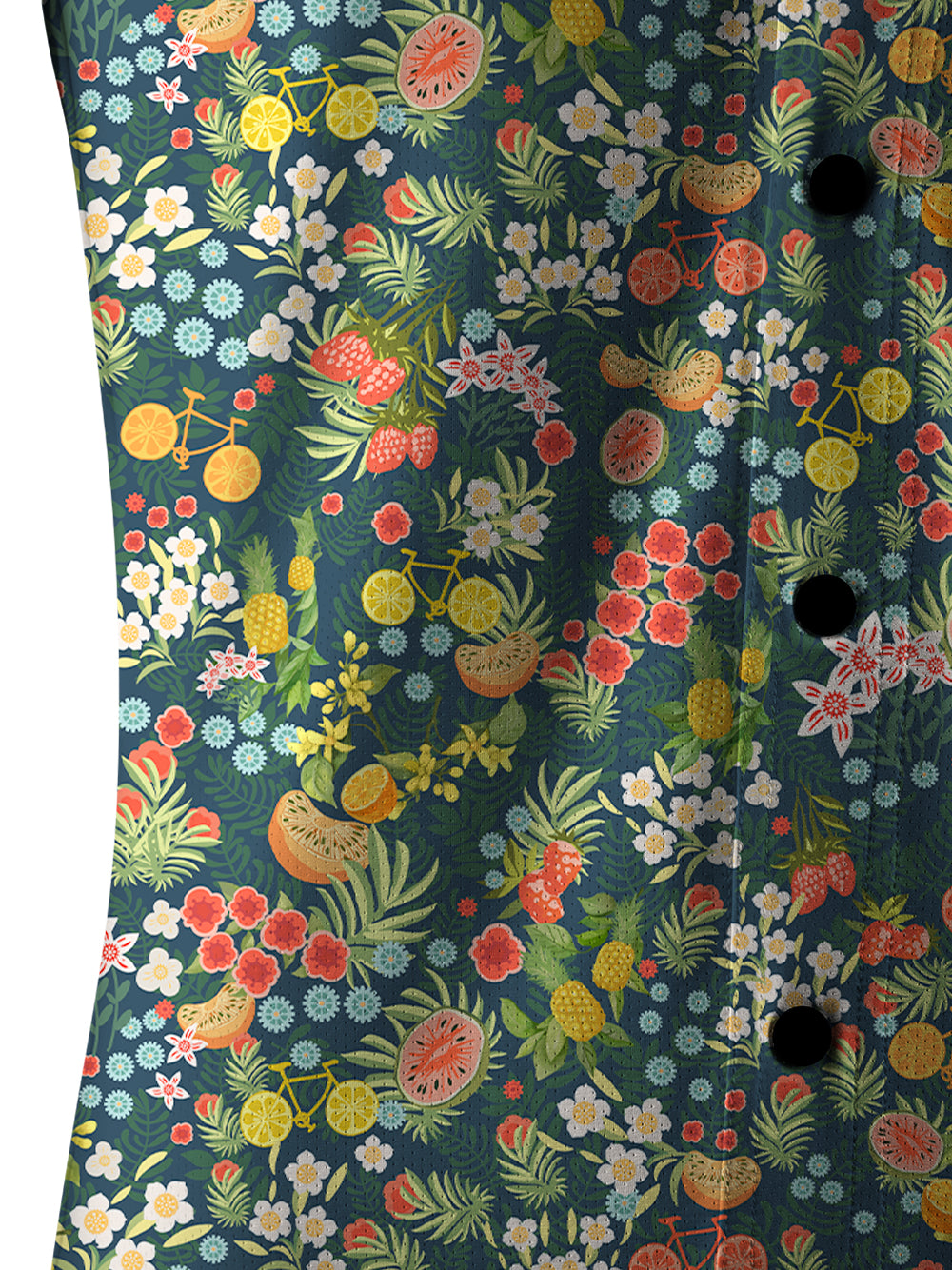 Orionride Juicy Fruit Men's Stretchy Breathable Long Sleeve Gravel Shirt