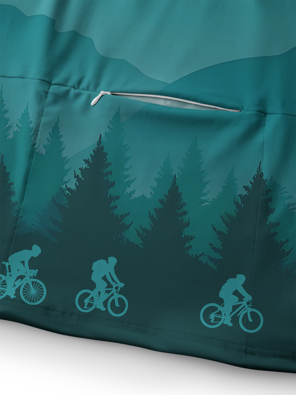 Orionride Jungle Ride Long Sleeve Cycling Hoodie Shirt