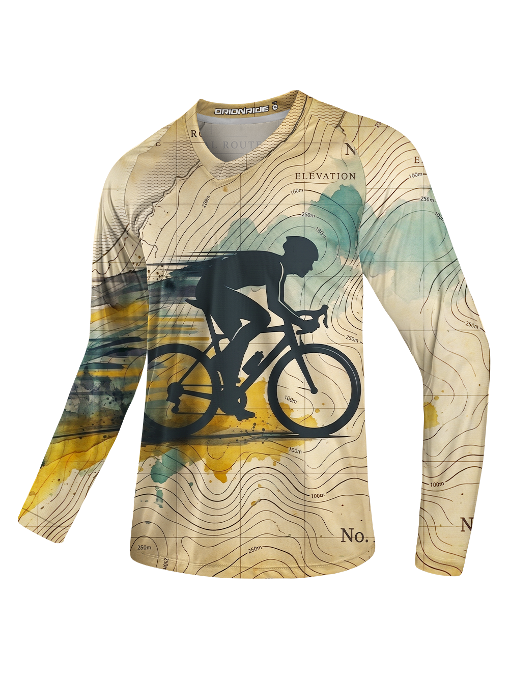 Orionride Elevation Artifact Long Sleeve Downhill Jersey
