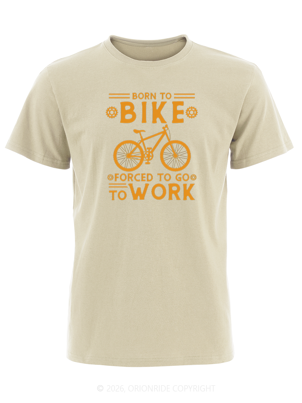 Orionride Born To Bike Short Sleeves Bike T-Shirt