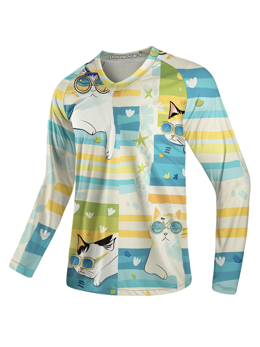 Orionride Four Cats Long Sleeve Downhill Jersey