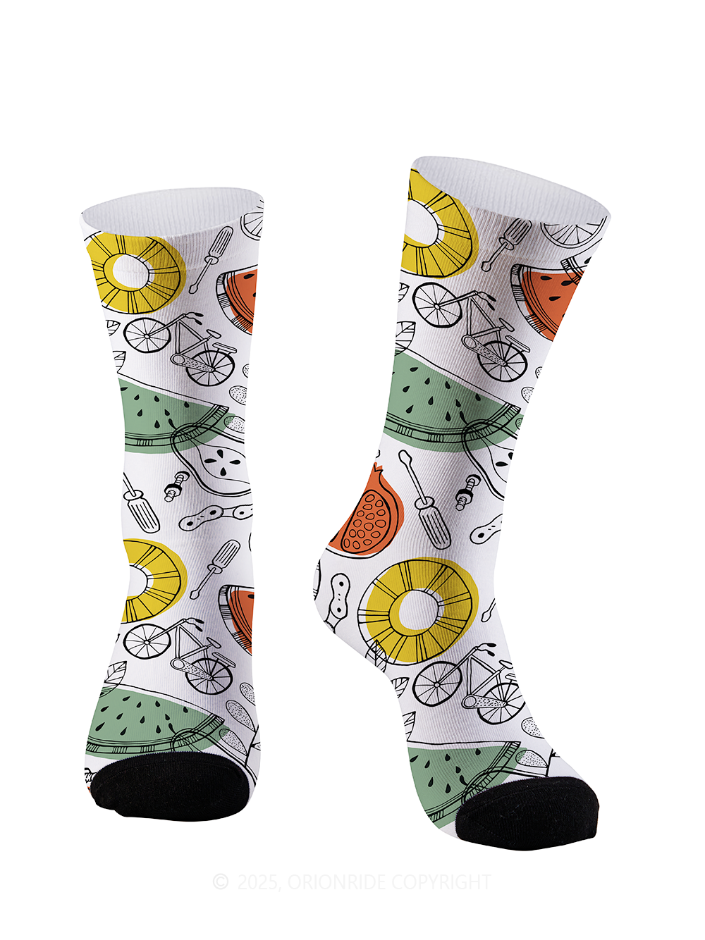Orionride Fruit Parts Cycling Socks