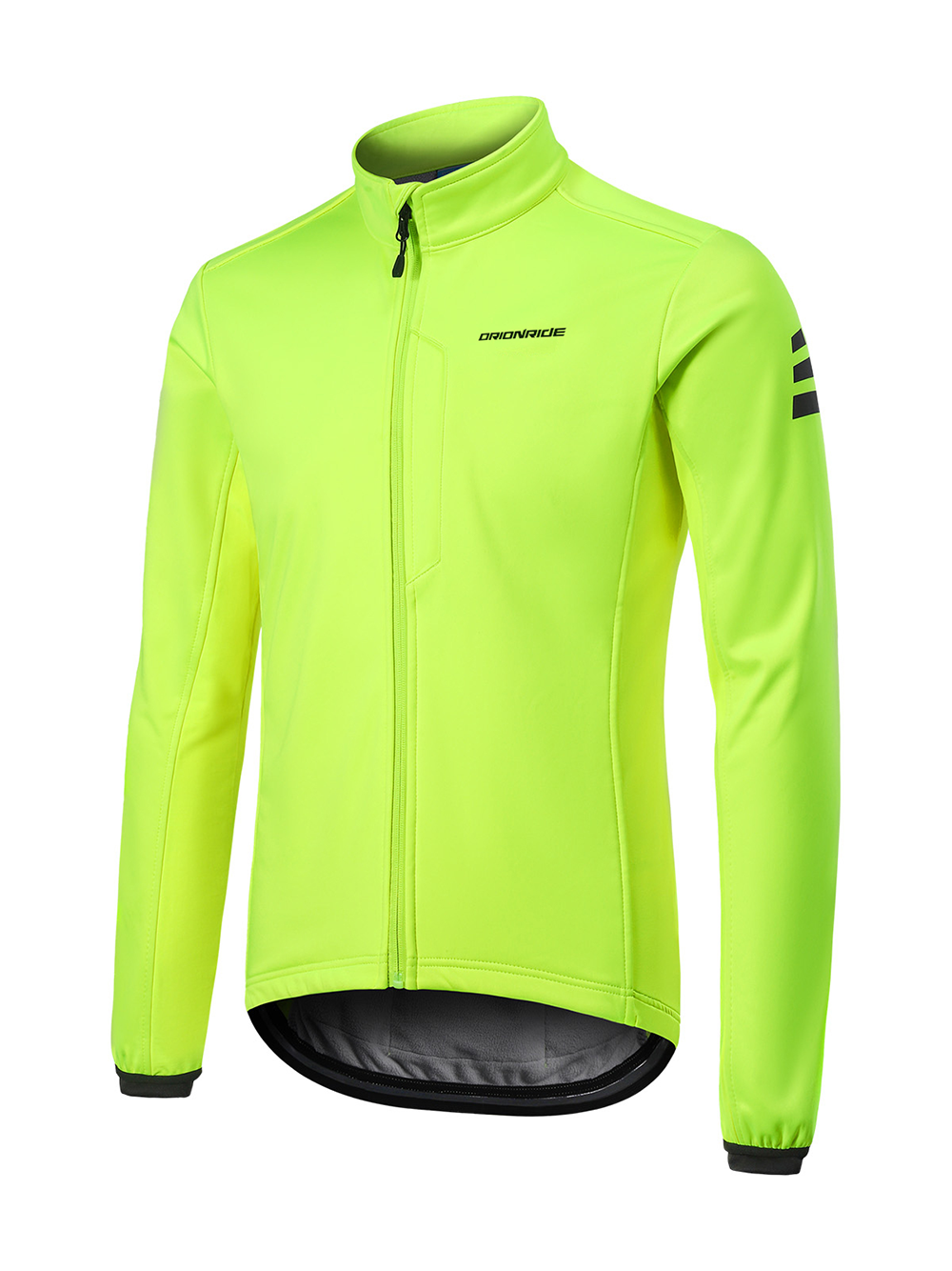 Orionride Winter Windproof and Water-Resistant Fleece Cycling Jacket Black