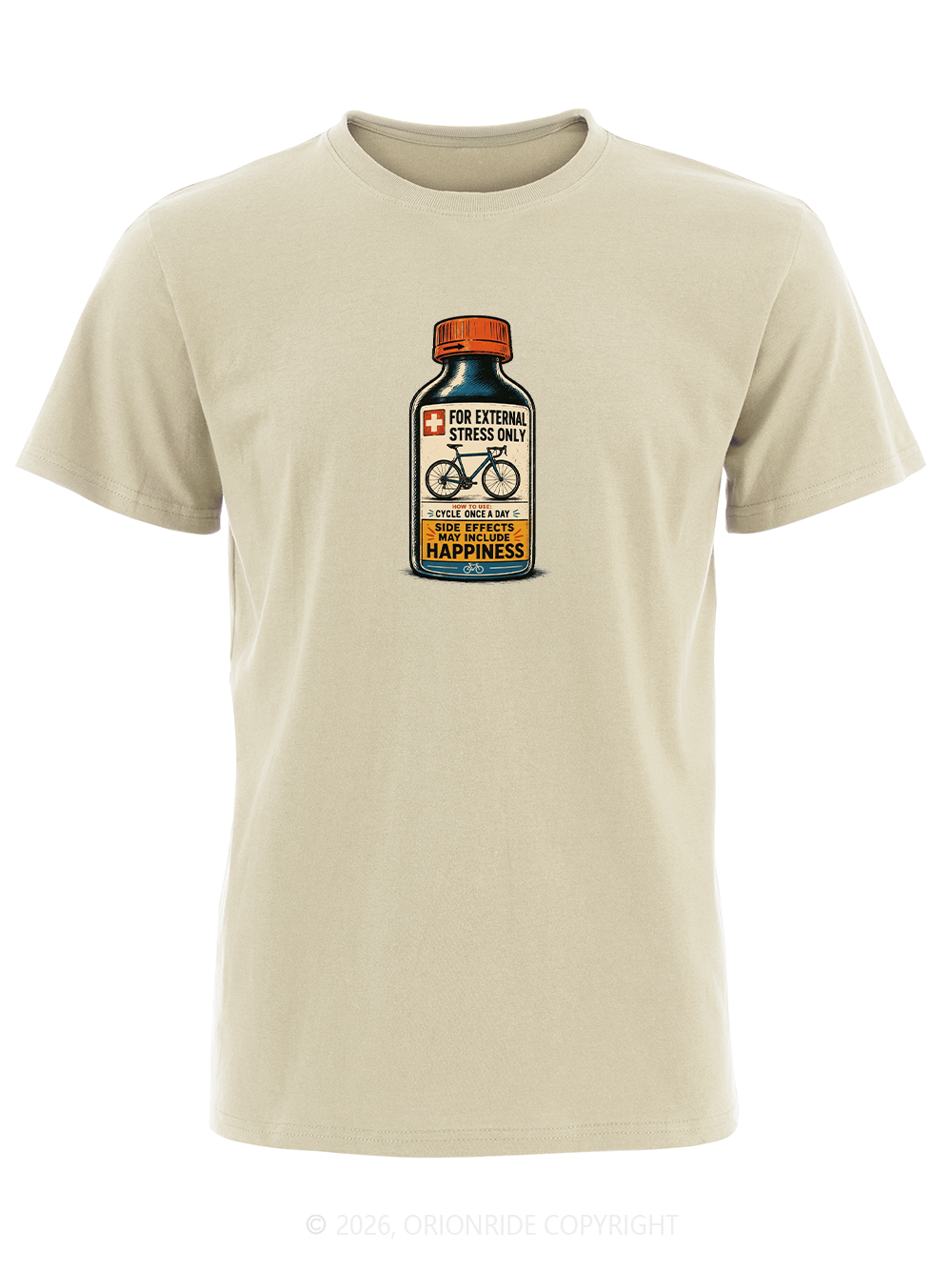 Orionride For External Stress Only Short Sleeves Bike T-Shirt