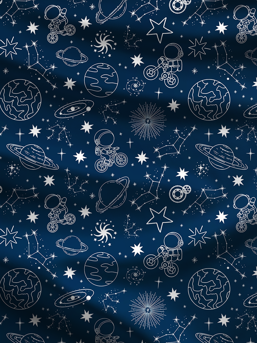 Orionride Space Journey Crew Neck Pullover Sweatshirt