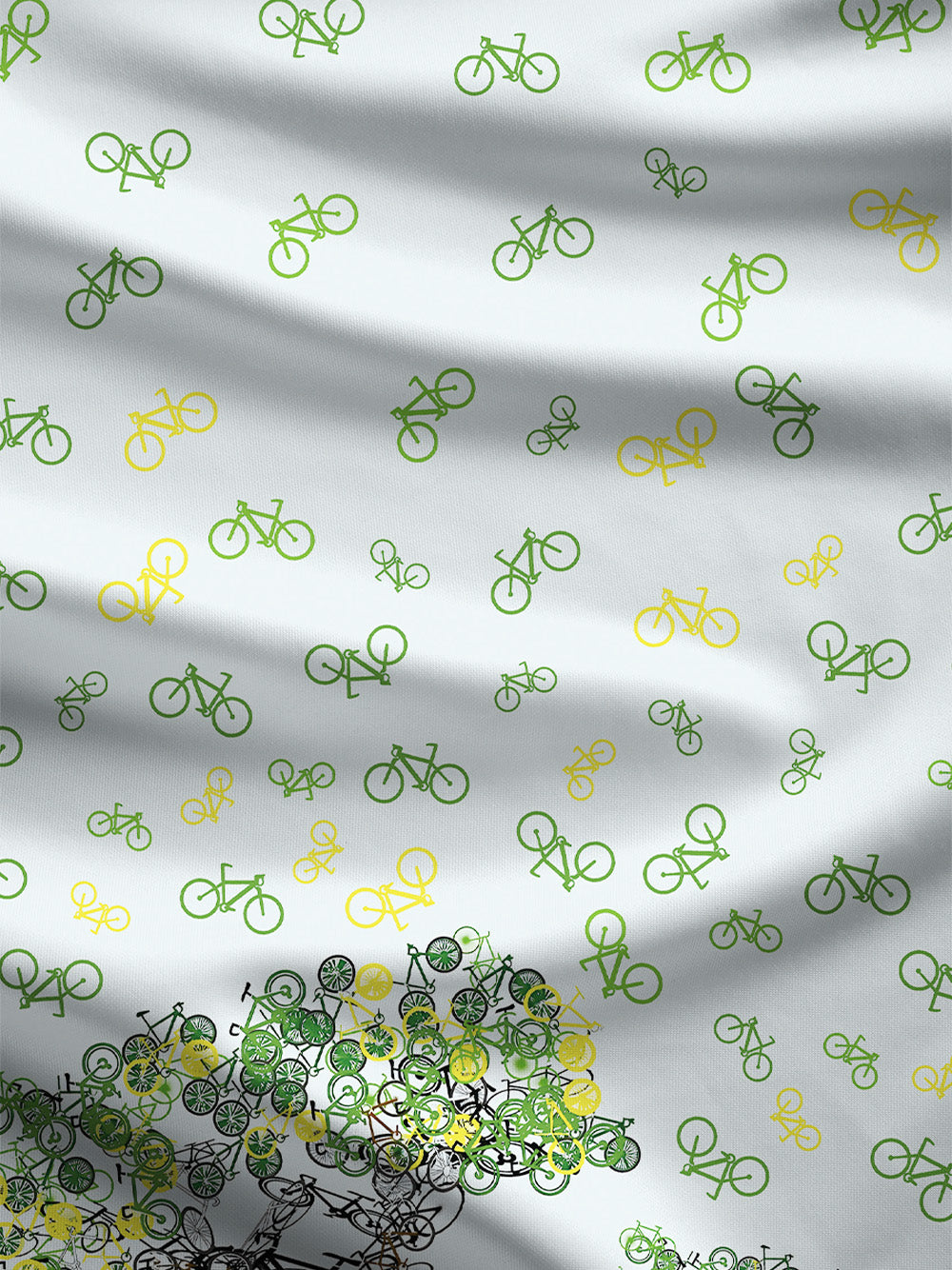 Orionride Bicycle Tree Crew Neck Pullover Sweatshirt