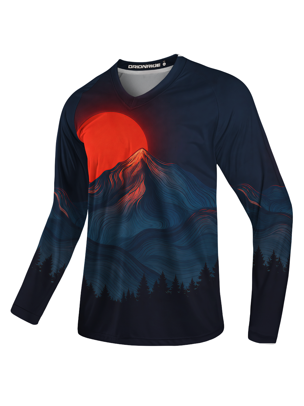 Orionride Serene Summit Long Sleeve Downhill Jersey