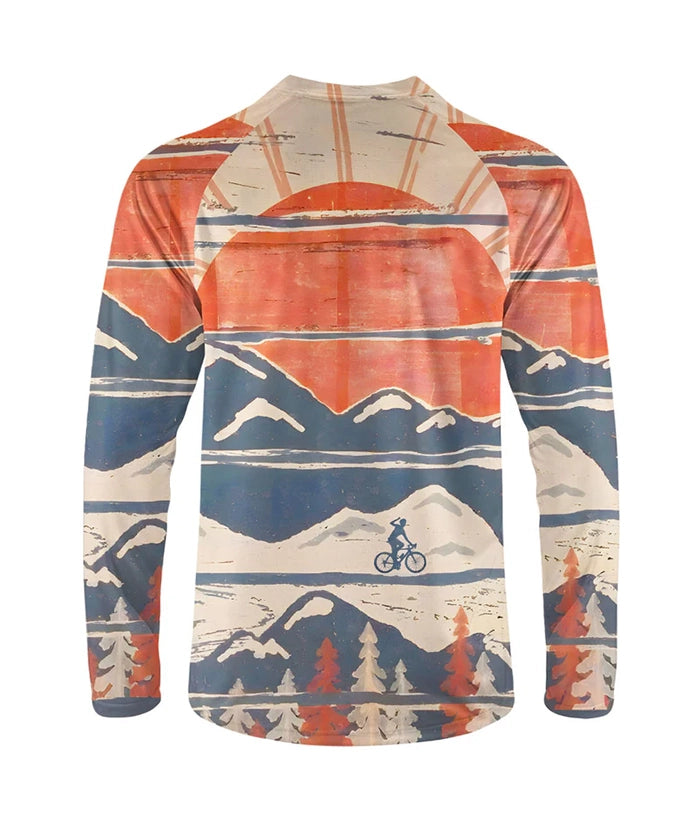 Orionride Winter Pursuits Long Sleeve Downhill Jersey