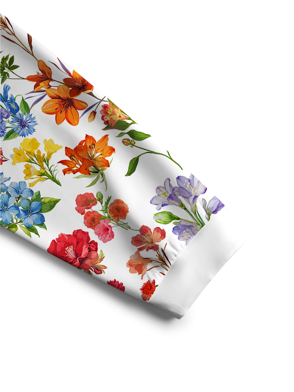 Orionride Sunshine Floral Women's Crew Neck Pullover Sweatshirt