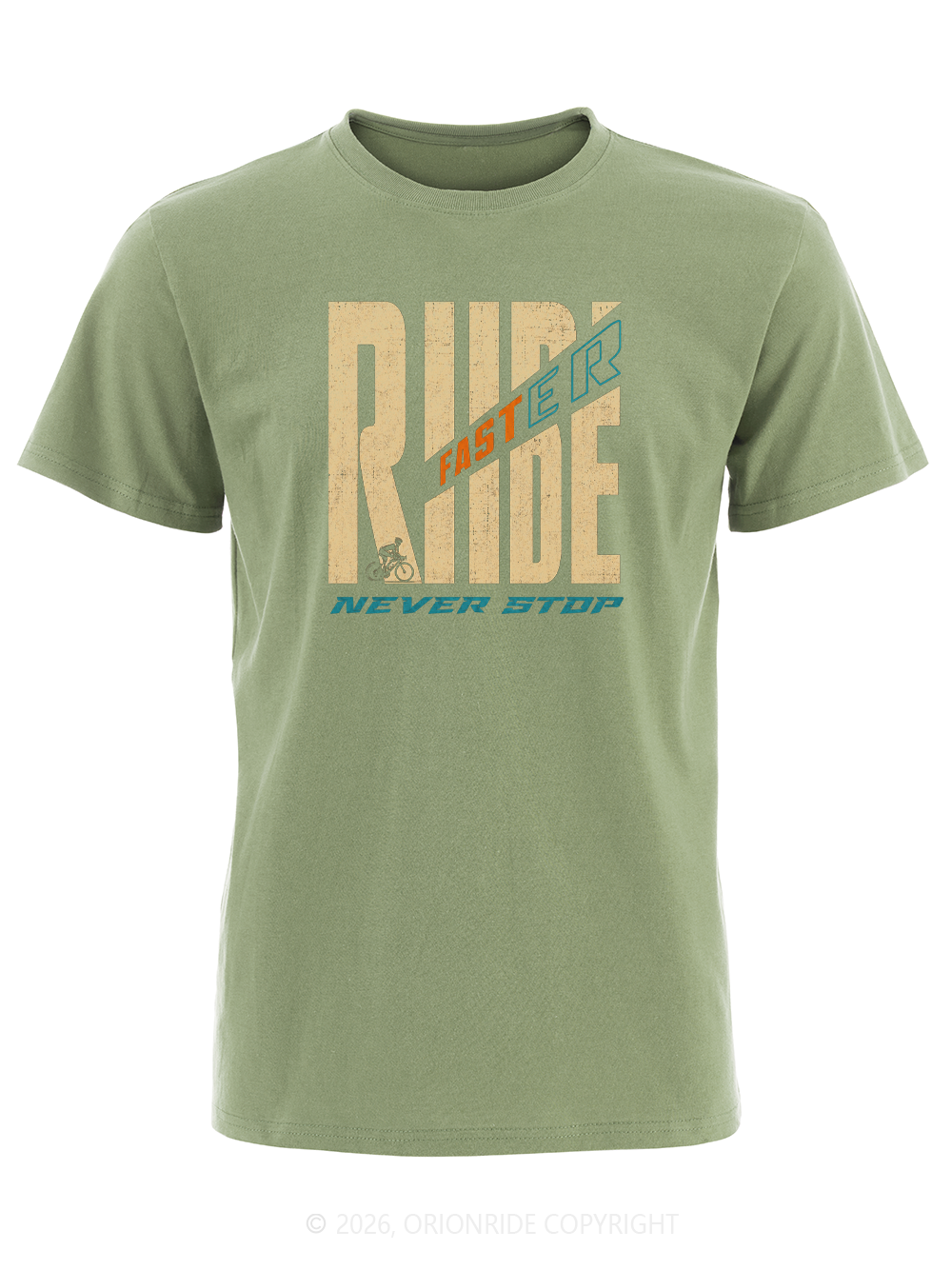 Orionride Ride Within Word Short Sleeves Bike T-Shirt