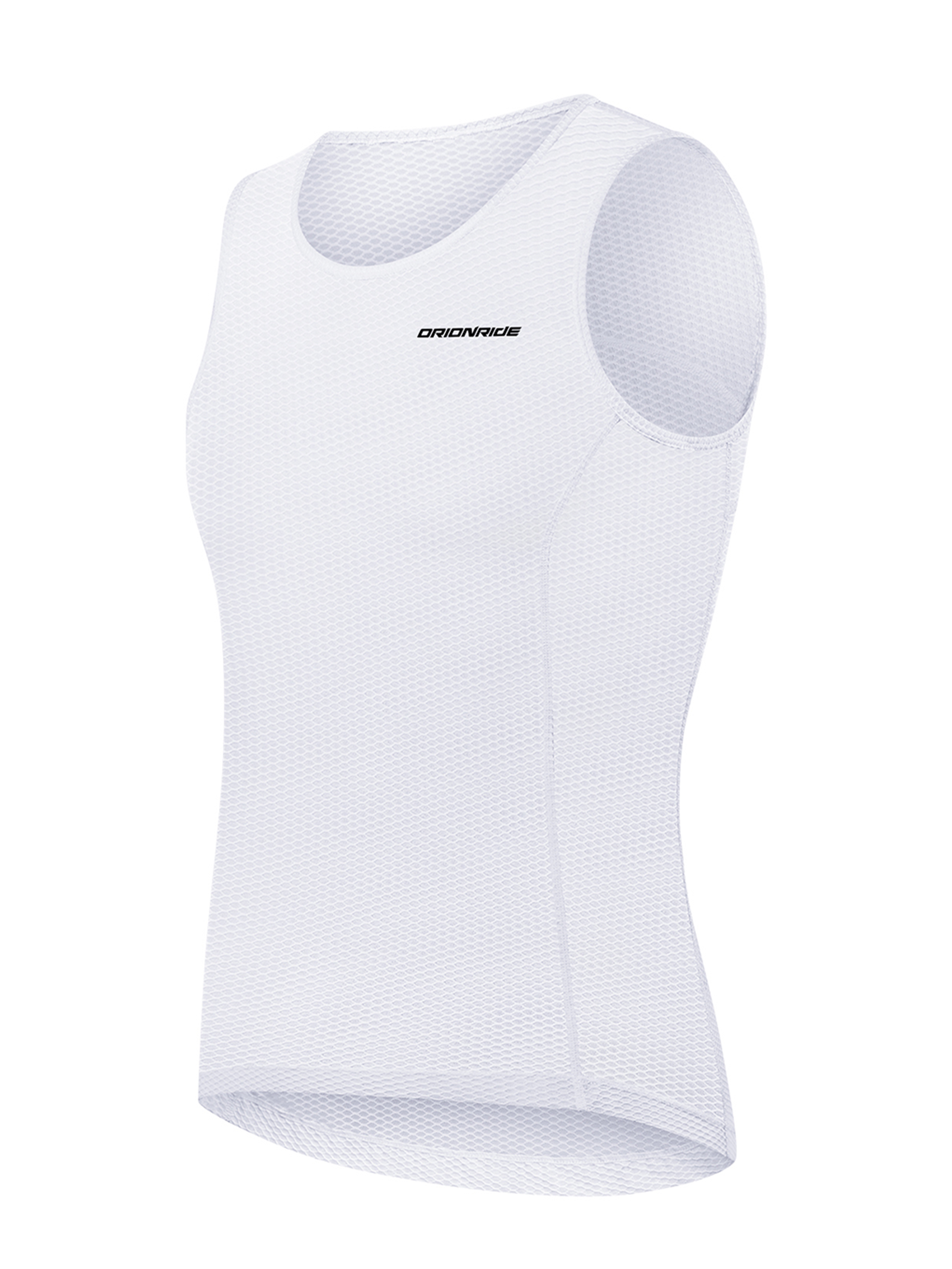 Orionride Anti-Sweat Quick Dry Sleeveless Cycling Base Layer White