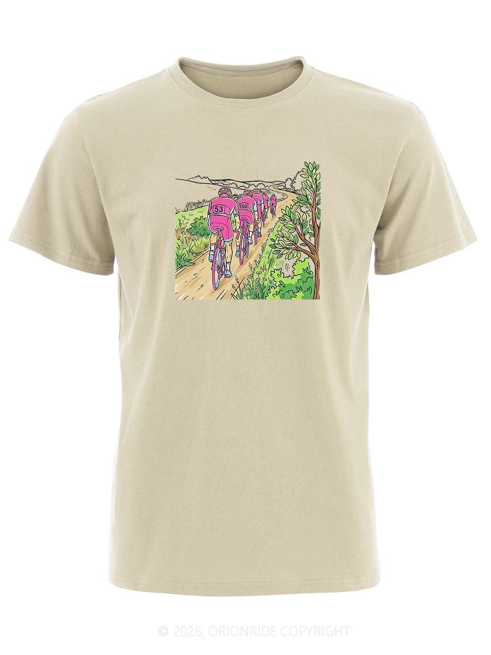 Orionride Ignite Pink Short Sleeves Bike T-Shirt
