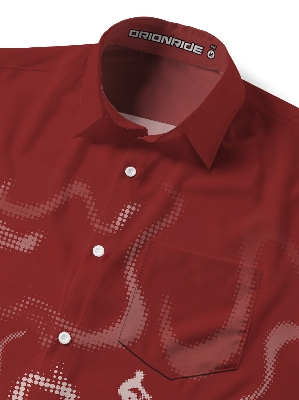 Orionride Virtual Contours Zipper Pockets Ultra Lightweight Short Sleeves Gravel Shirt