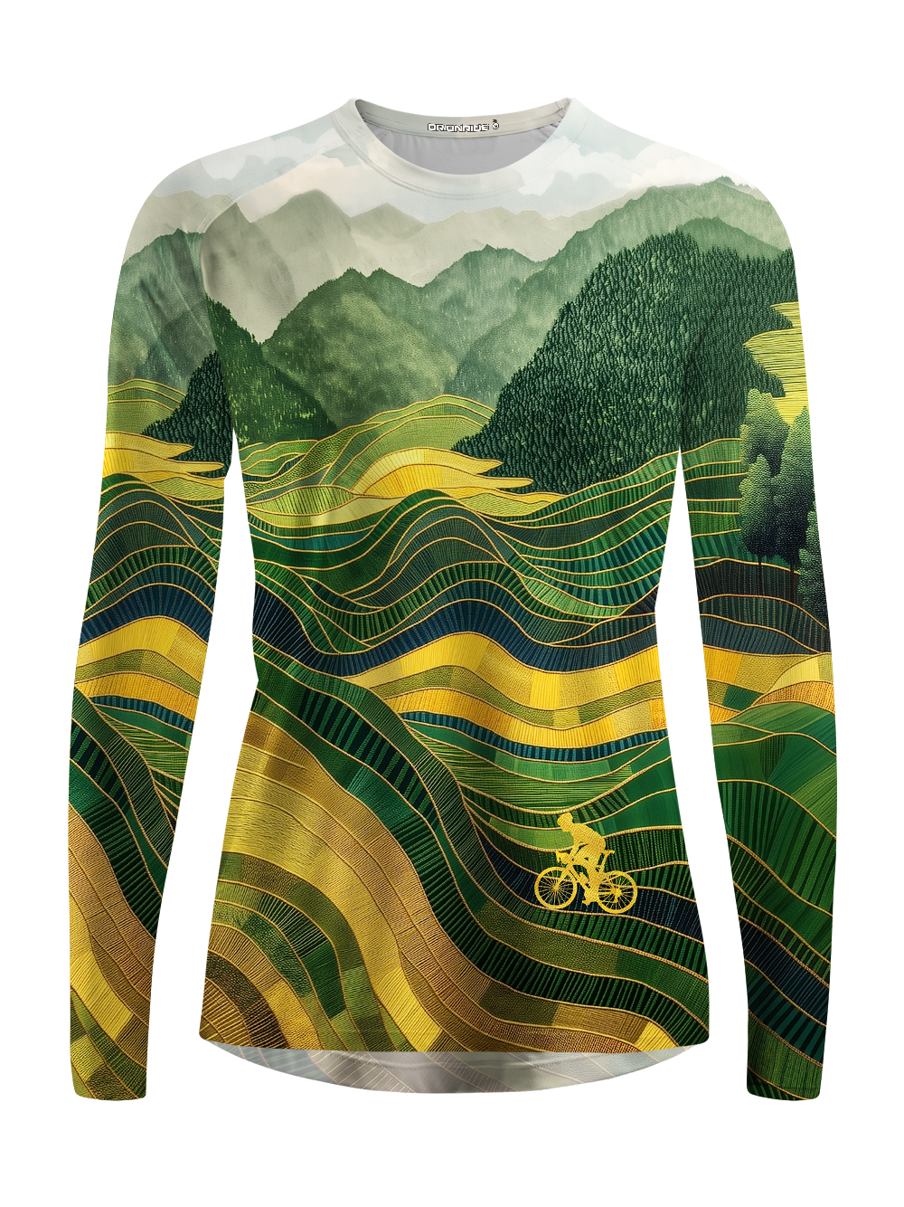 Orionride Field Scenery Women's Quick Dry Downhill Jersey