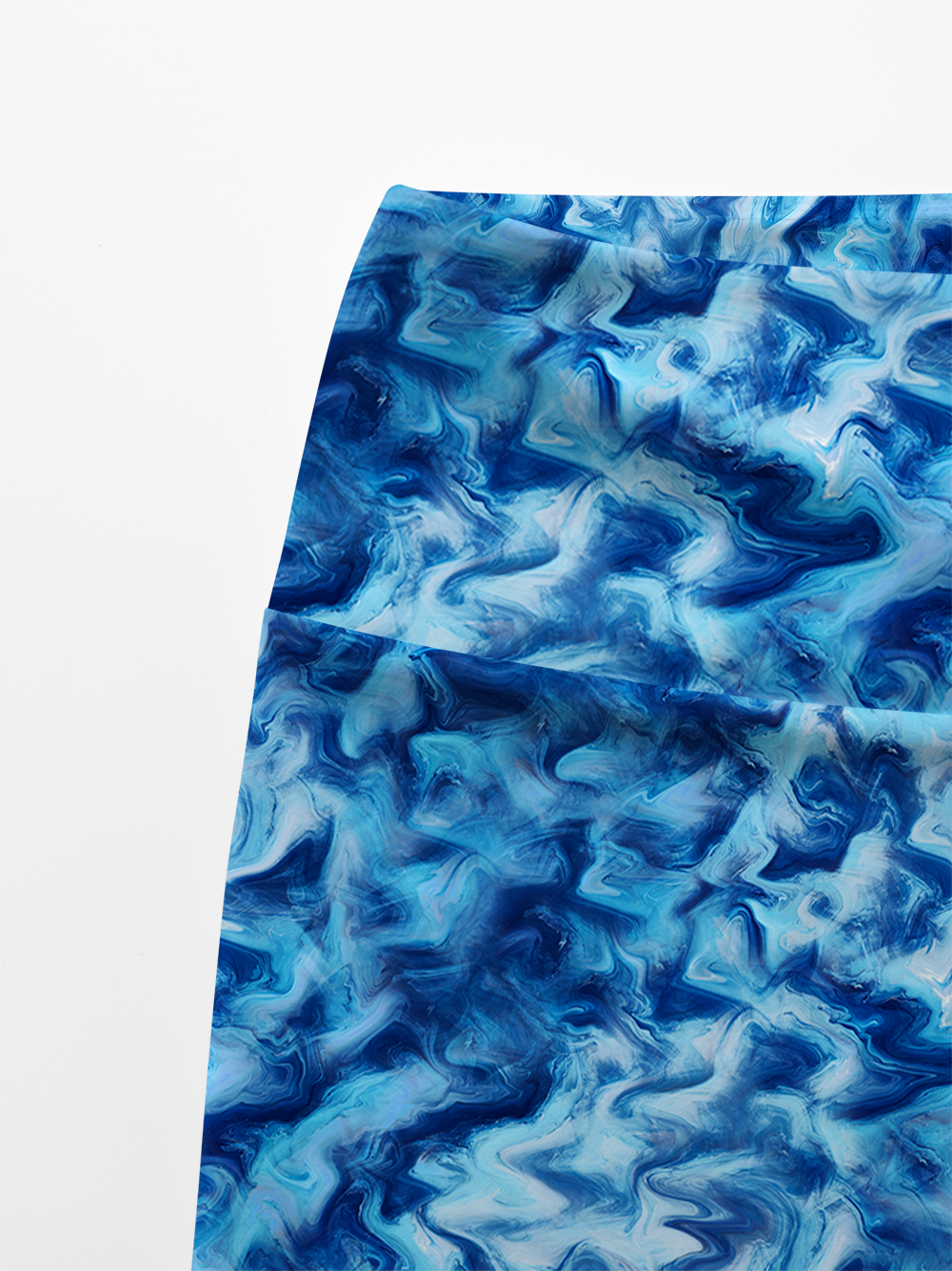 Orionride Blue Water Ripples Women's Cycling Shorts