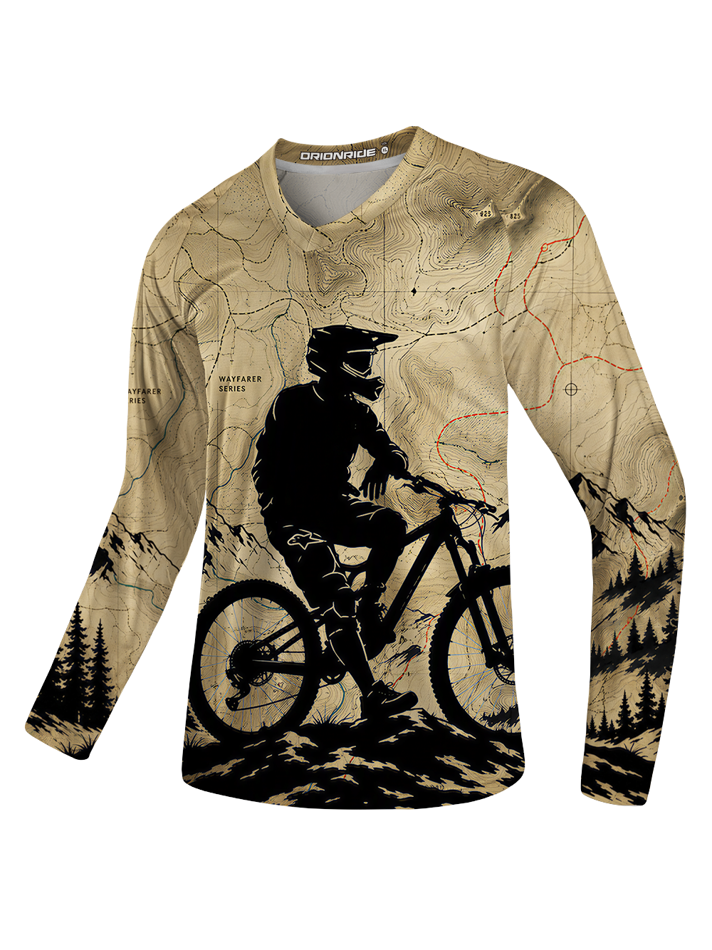 Orionride Rugged Quest Long Sleeve Downhill Jersey