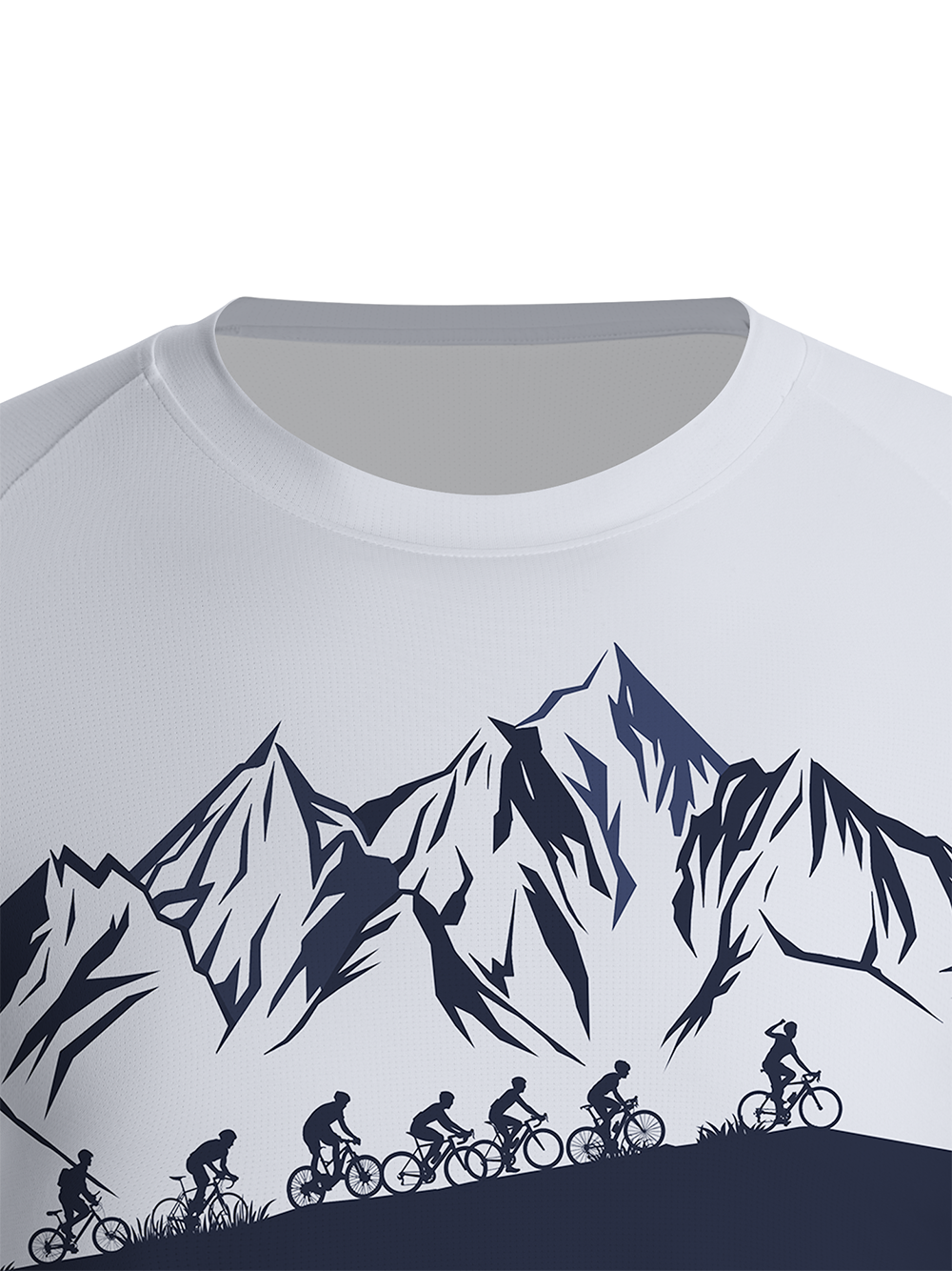 Orionride Riding In Groups Men's Lightweight Mesh T-shirt