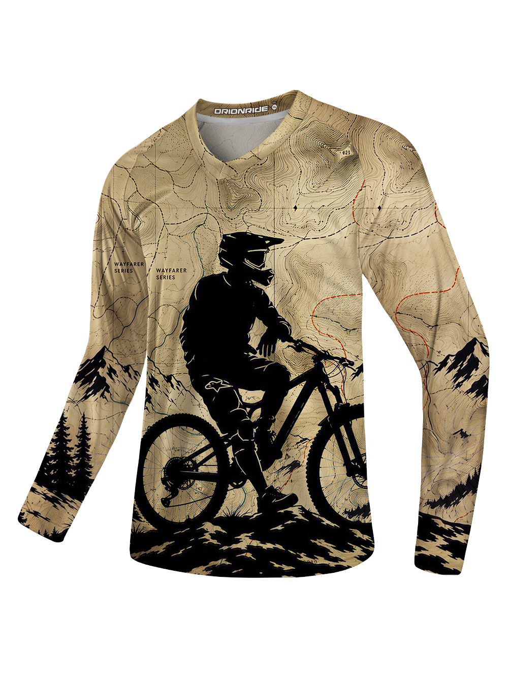 Orionride Rugged Quest Long Sleeve Downhill Jersey
