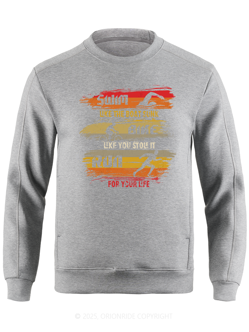 Orionride Triathlon Long Sleeve Bike Sweatshirt