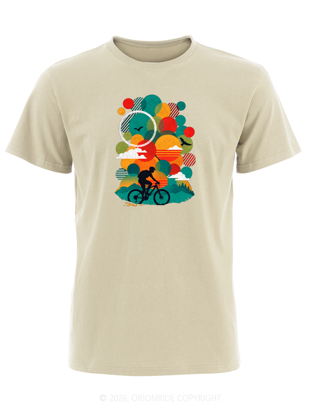 Orionride Ride Toward Light Short Sleeves Bike T-Shirt