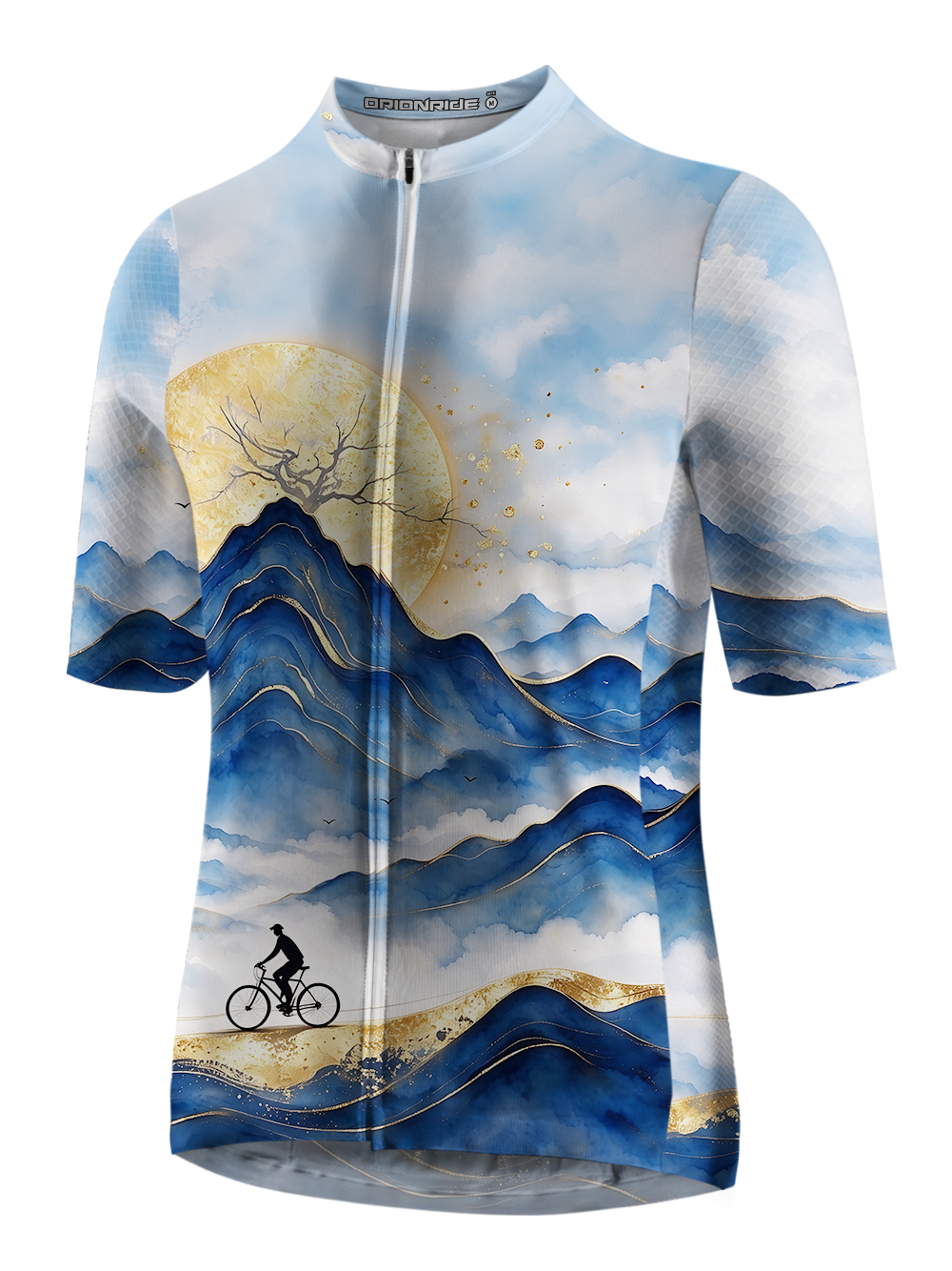 Orionride Watercolor Wanderer Short Sleeves Cycling Jersey