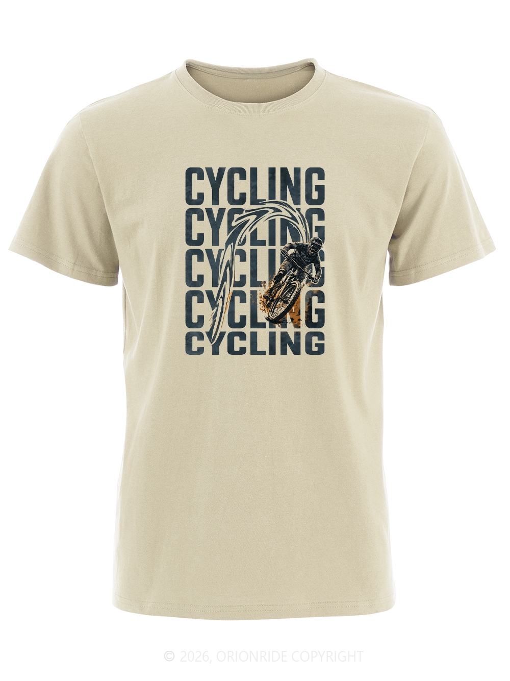 Orionride Mountain Bike Rider Short Sleeves Bike T-Shirt