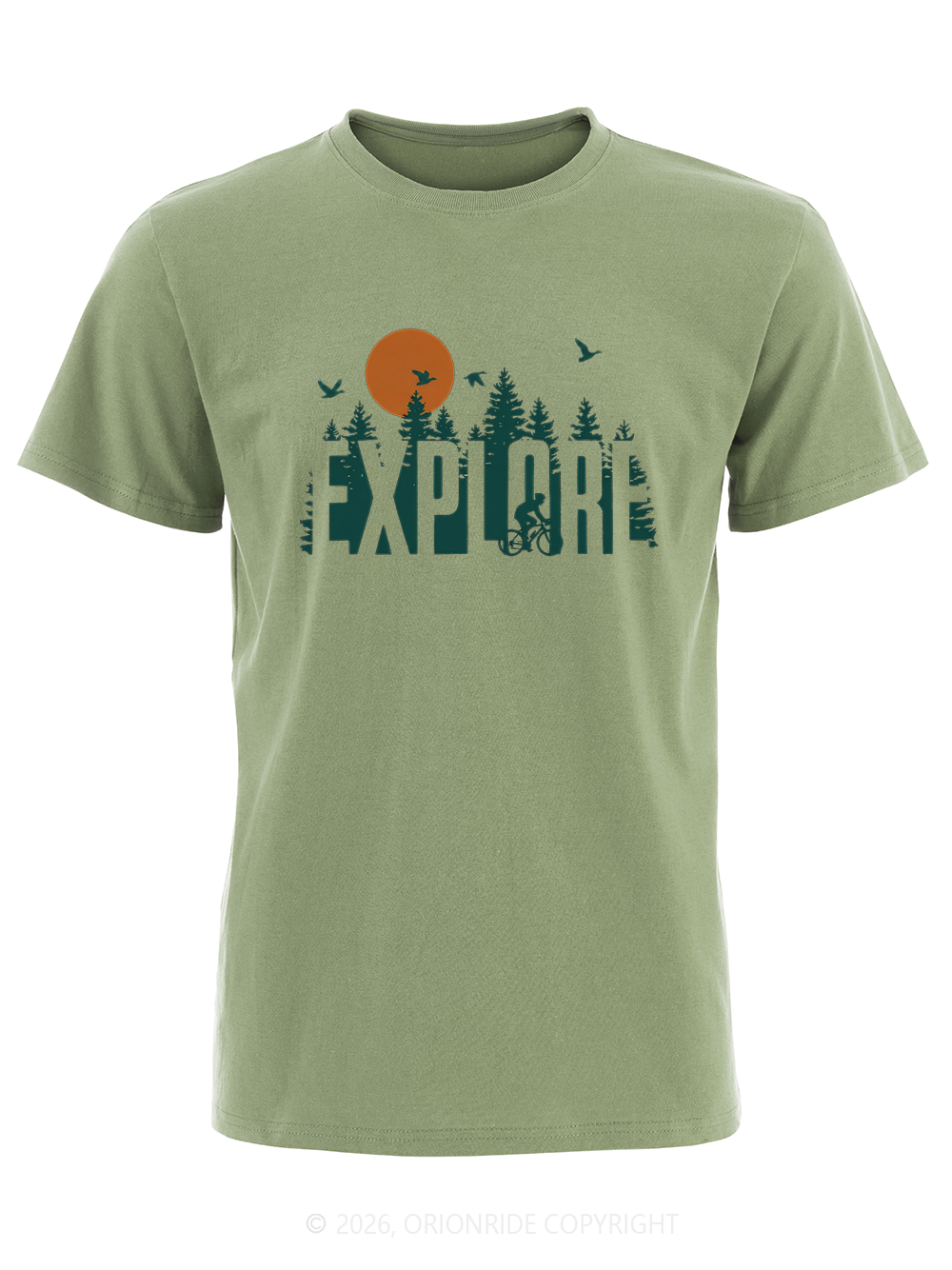 Orionride Cycling Exploration Short Sleeves Bike T-Shirt