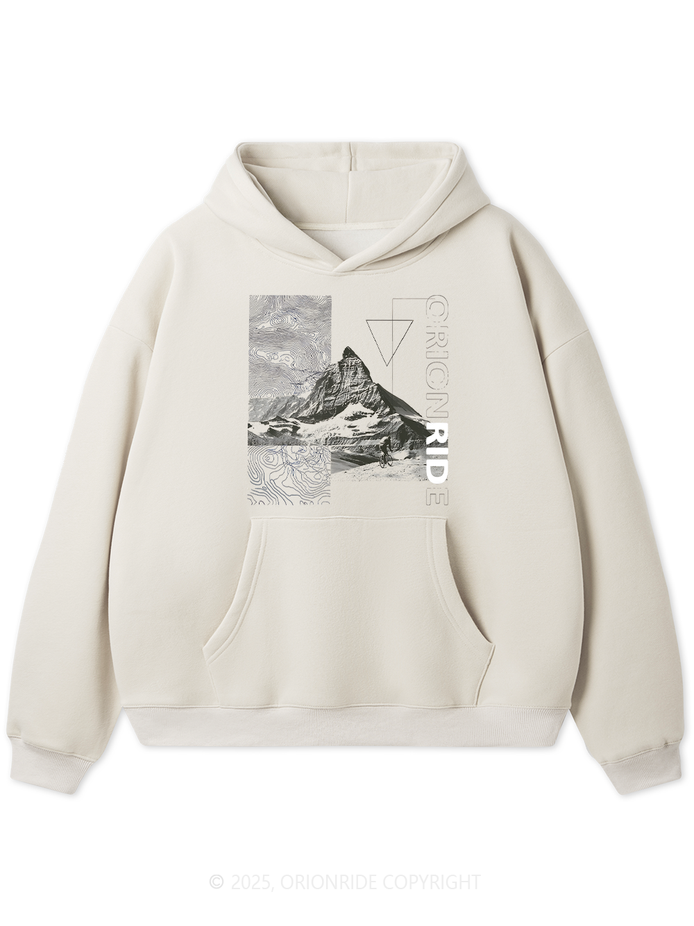 Orionride Mountain Trip Women's Fleece Hoodie