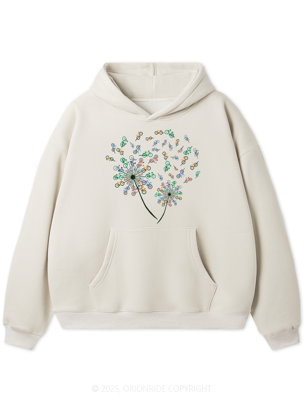 Orionride Dandelion Women's Fleece Hoodie