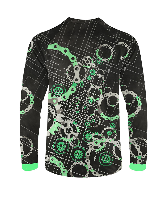 Orionride Gear Space Long Sleeve Downhill Jersey