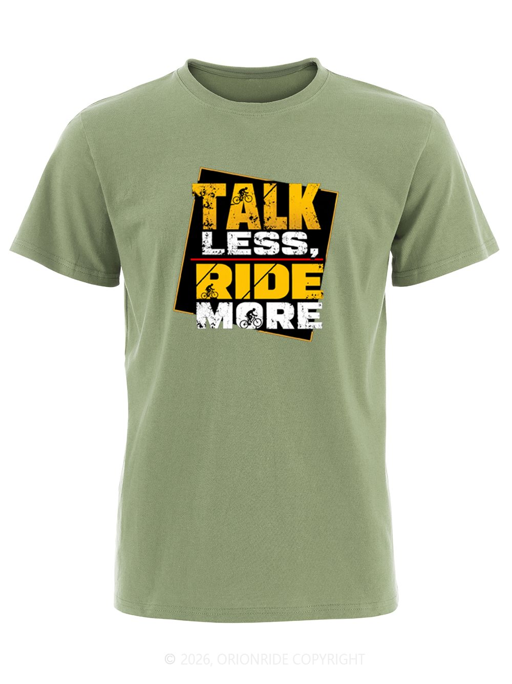 Orionride Word Ride Shadow Short Sleeves Bike T-Shirt