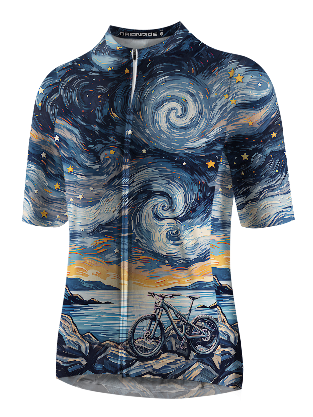 Orionride Starry Bike Night Short Sleeves Cycling Jersey