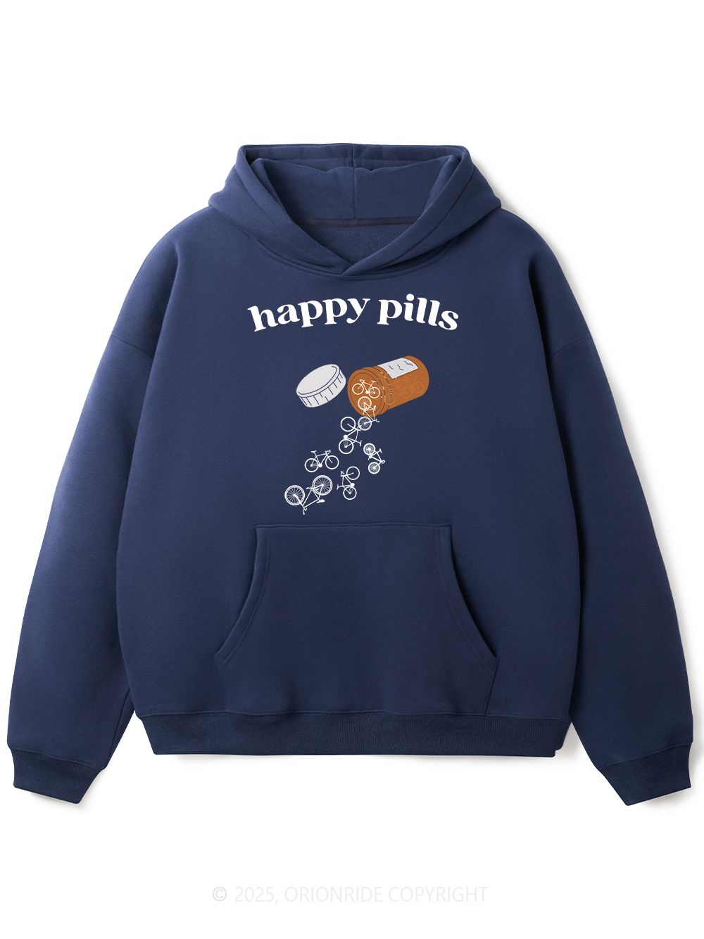Orionride Happy Pills Fleece Hoodie
