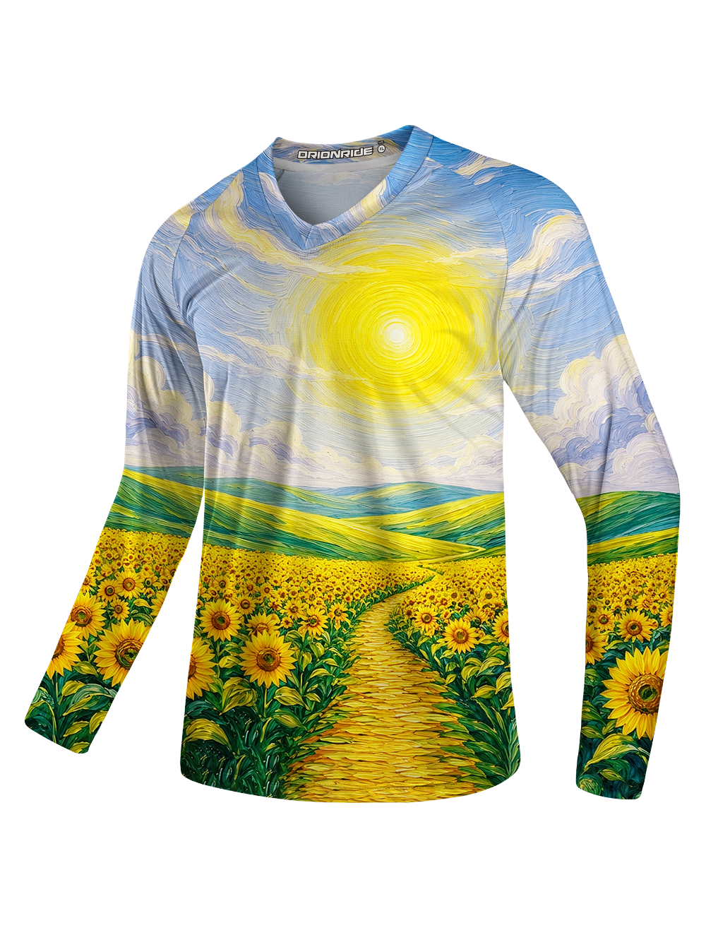 Orionride Sunlit Impression Long Sleeve Downhill Jersey