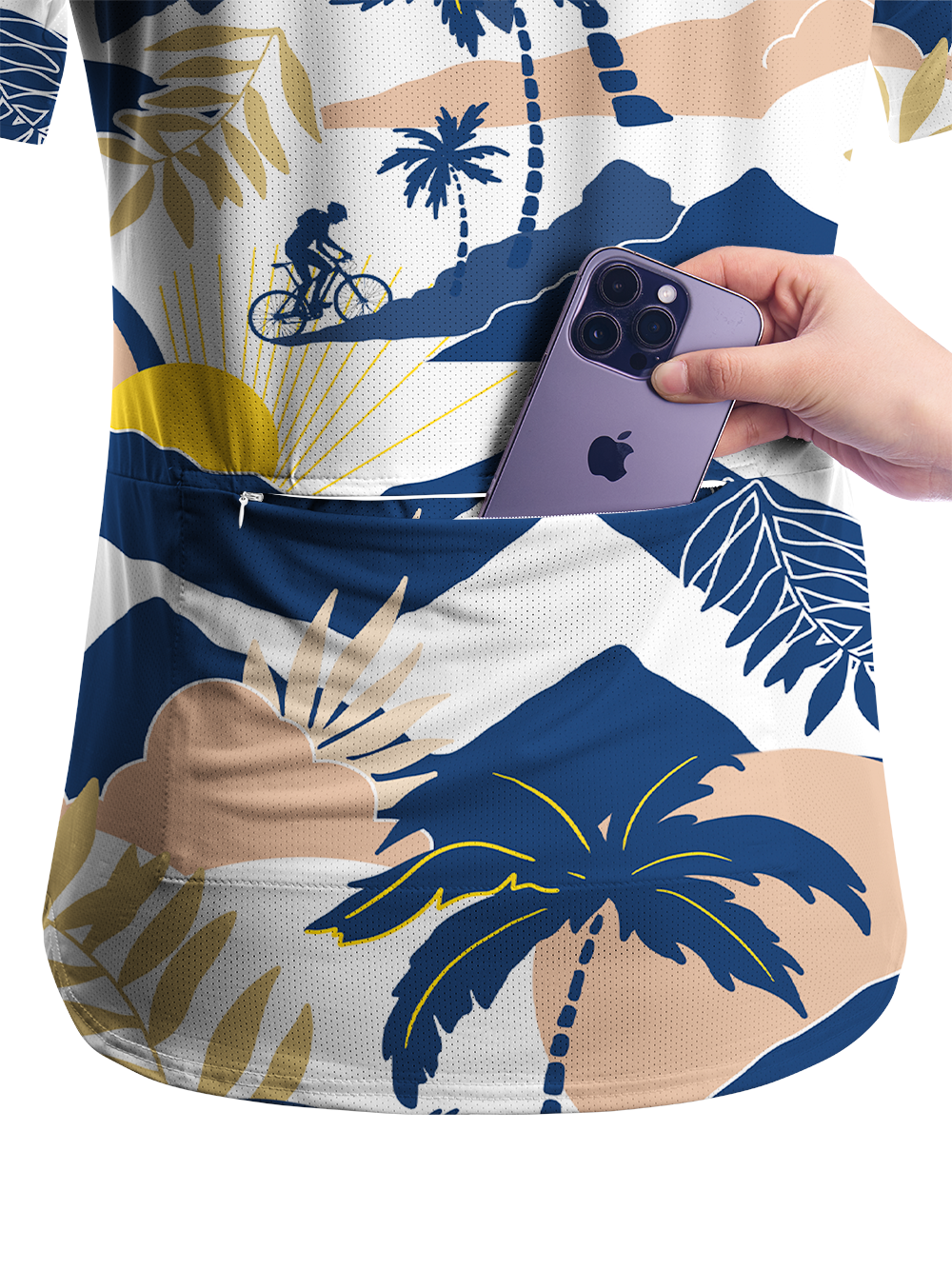 Orionride Prevailing Palm Women's Breathable Short Sleeve T-shirt