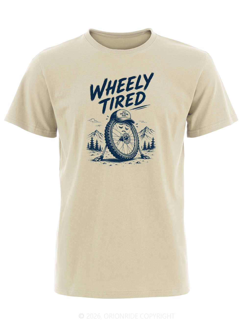 Orionride Wheely Tired Short Sleeves Bike T-Shirt
