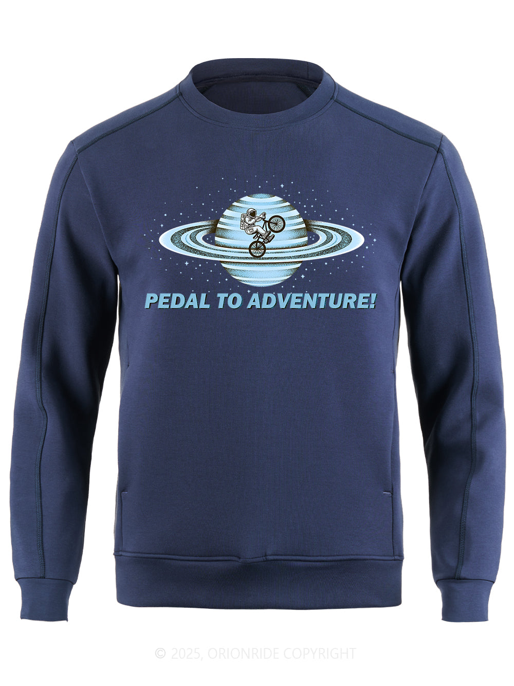 Orionride Space Cycling Long Sleeve Bike Sweatshirt