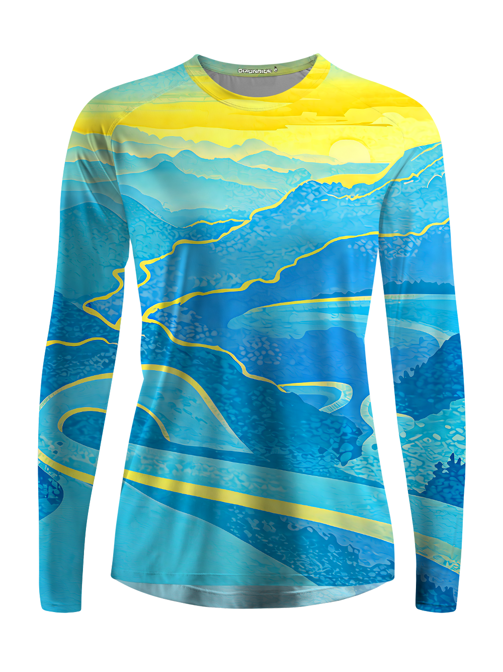 Orionride Flowing Water Women's Quick Dry Downhill Jersey