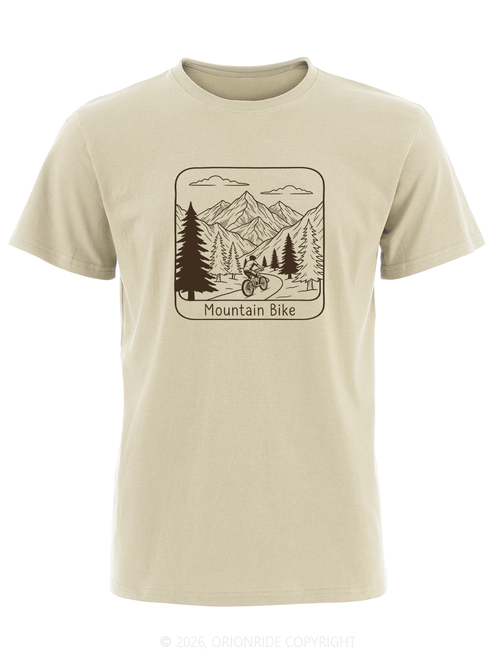 Orionride Undulating Peaks Short Sleeves Bike T-Shirt