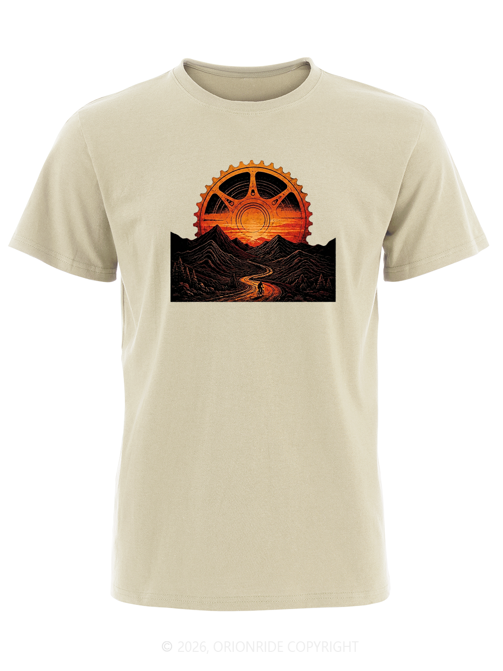 Orionride Gear Sunset Short Sleeves Bike T-Shirt