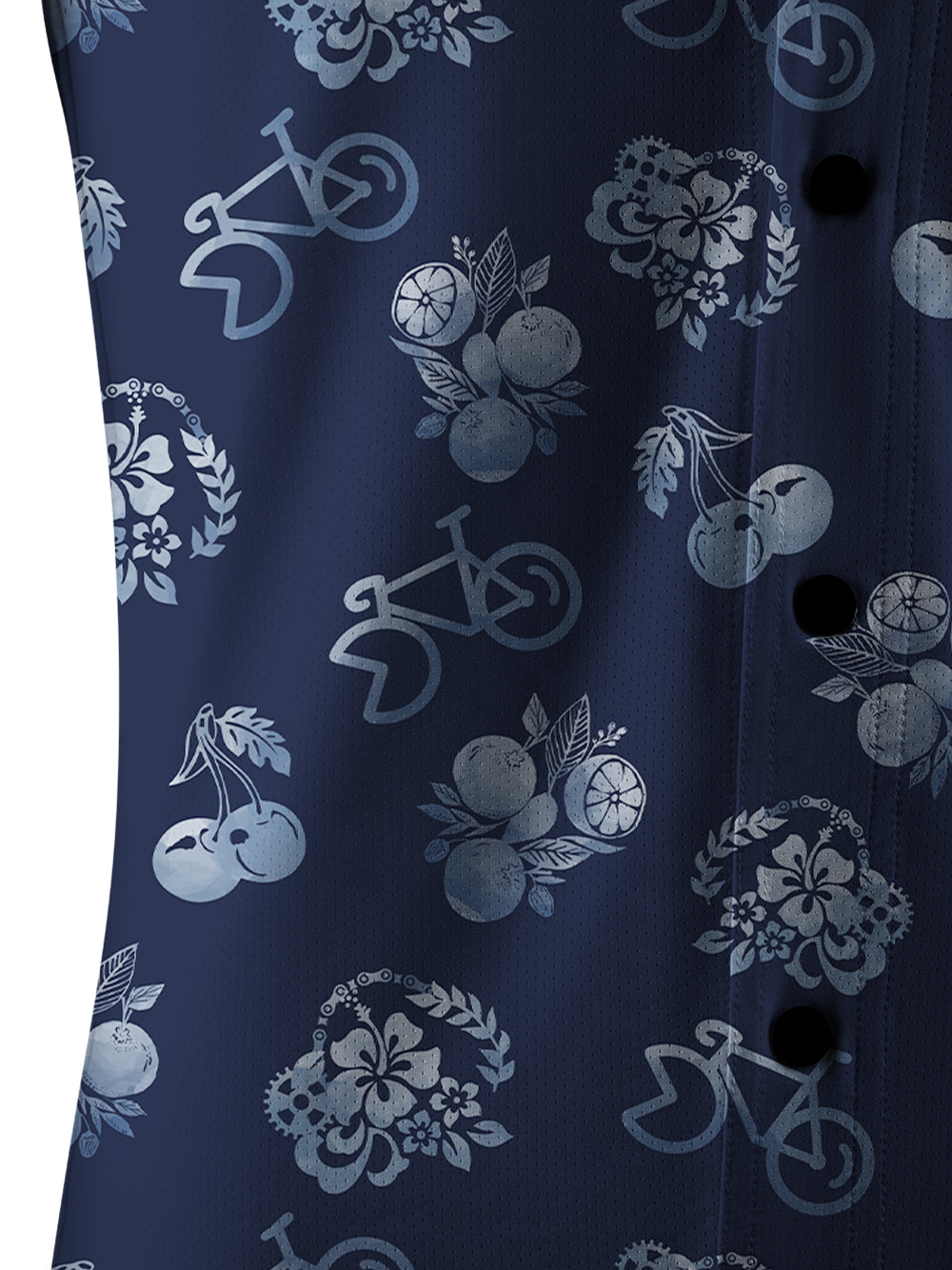 Orionride Sweet Orange Men's Stretchy Breathable Long Sleeve Gravel Shirt